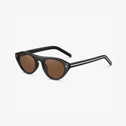 Como Retro Oval Sunglasses
