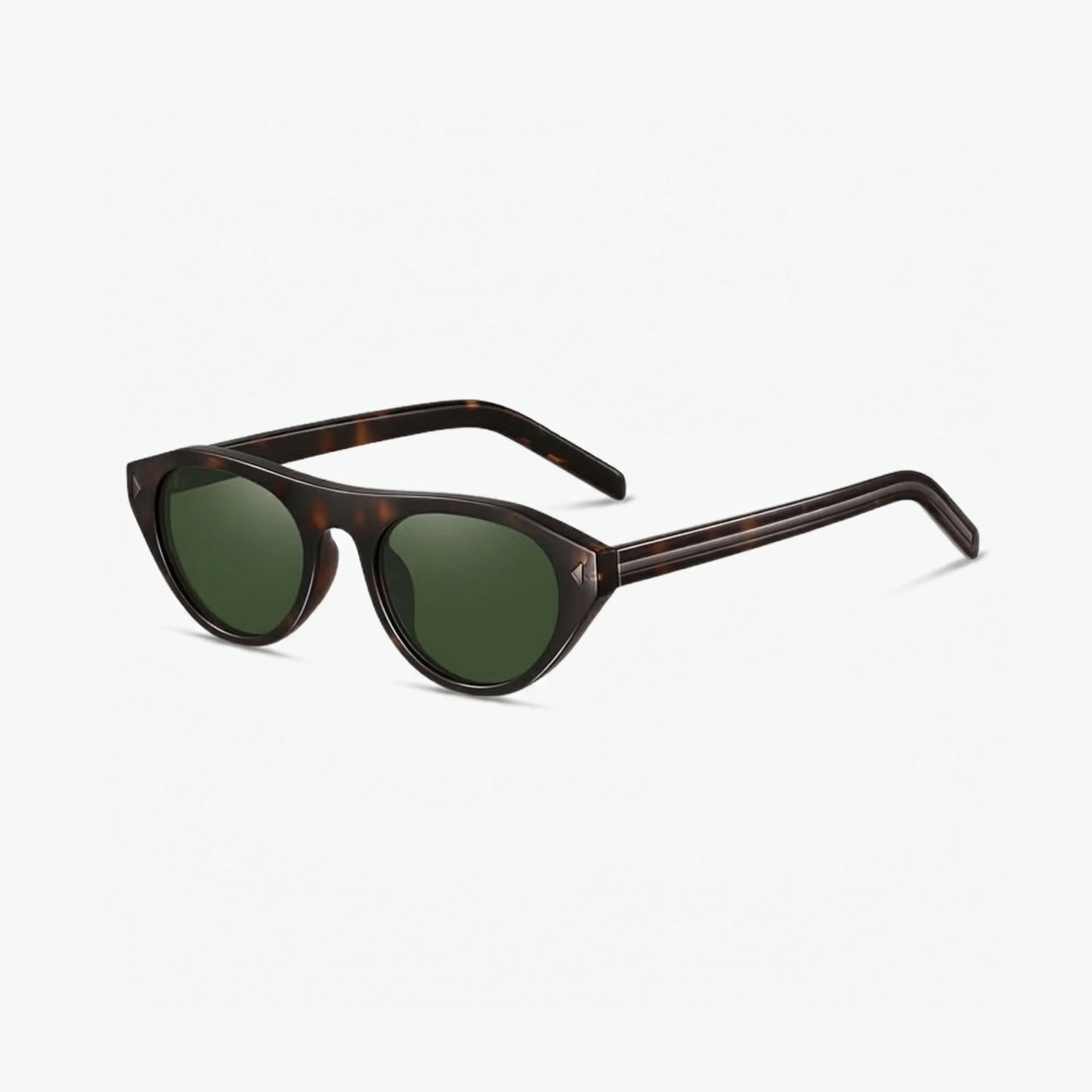 Como Retro Oval Sunglasses