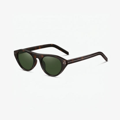 Como Retro Oval Sunglasses