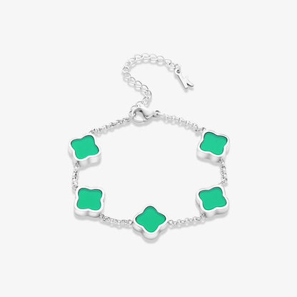 Men's Clover Bracelet - Waterproof & Tarnish-Free