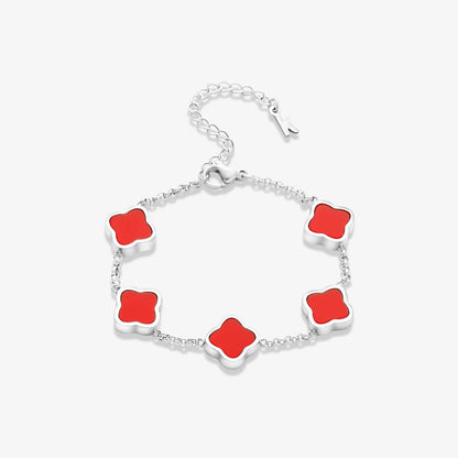 Men's Clover Bracelet - Waterproof & Tarnish-Free
