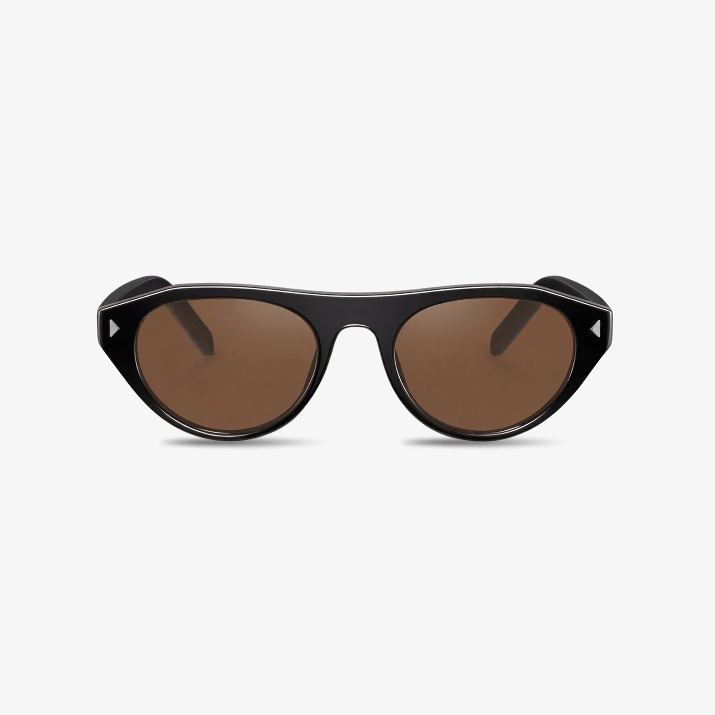 Como Retro Oval Sunglasses