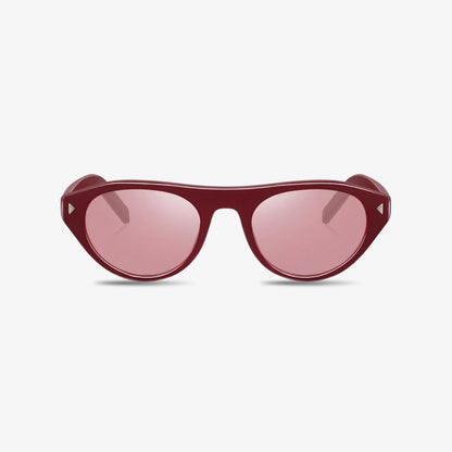Como Retro Oval Sunglasses