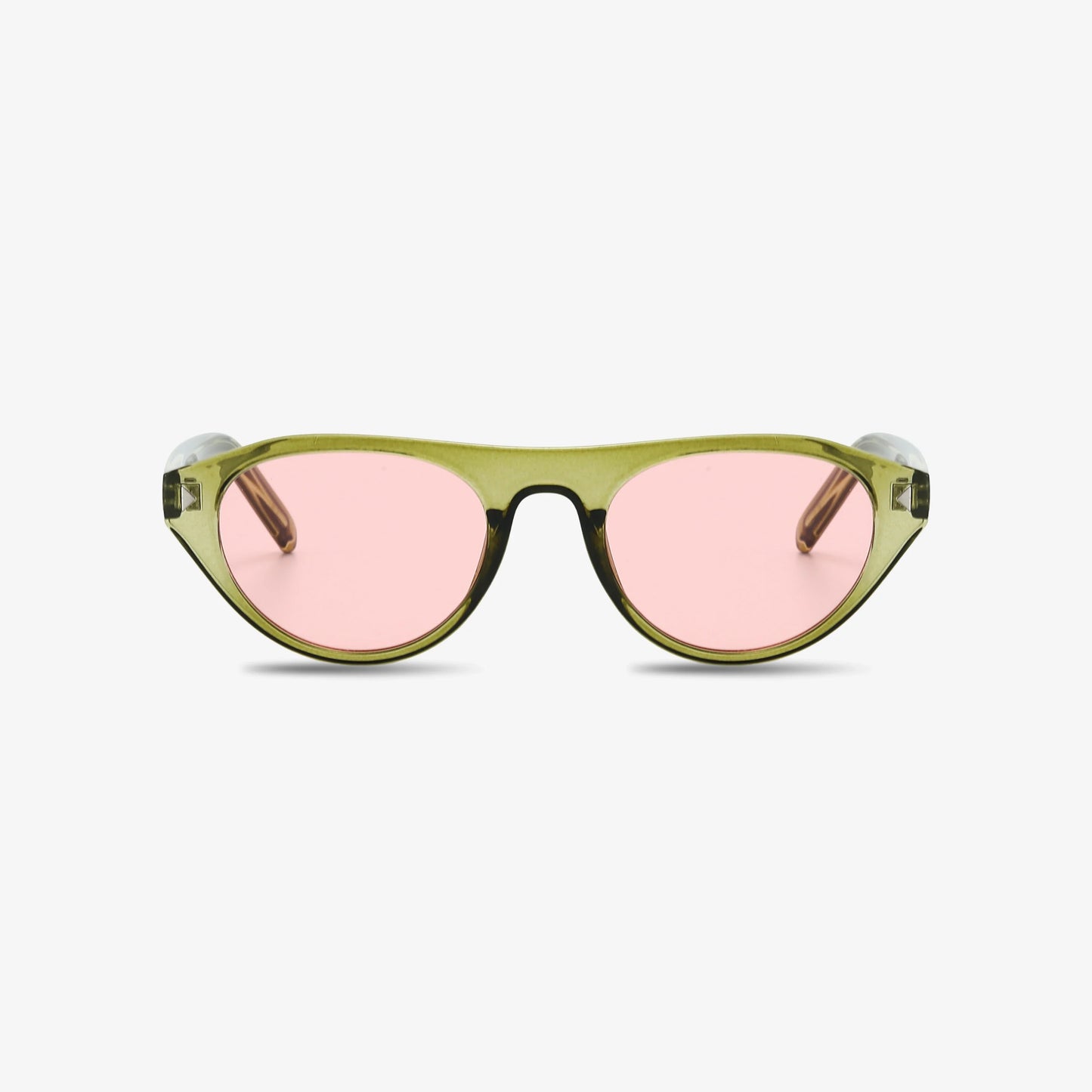 Como Retro Oval Sunglasses