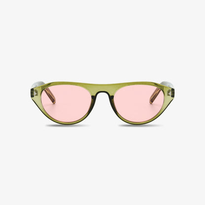 Como Retro Oval Sunglasses