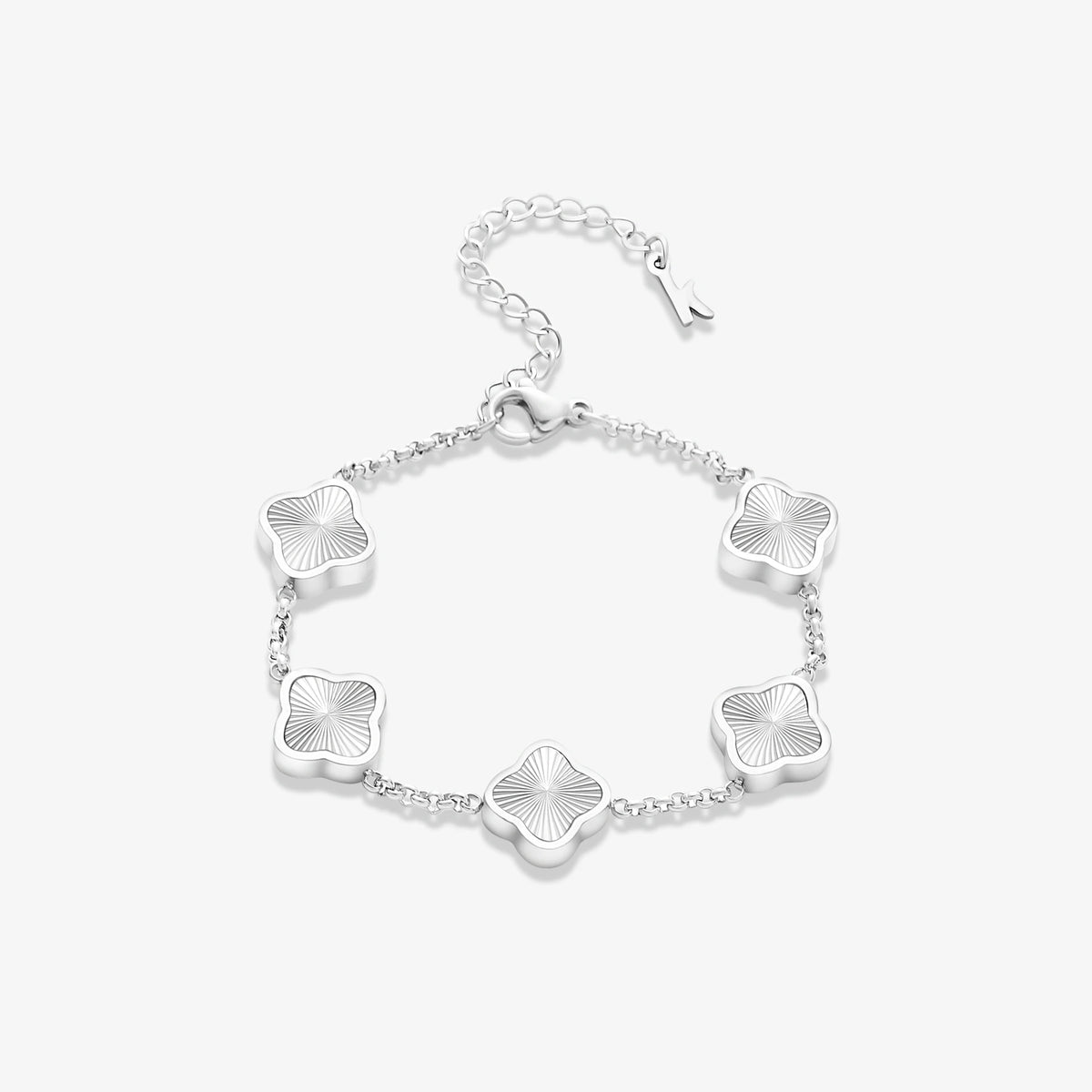 Men's Clover Bracelet - Waterproof & Tarnish-Free