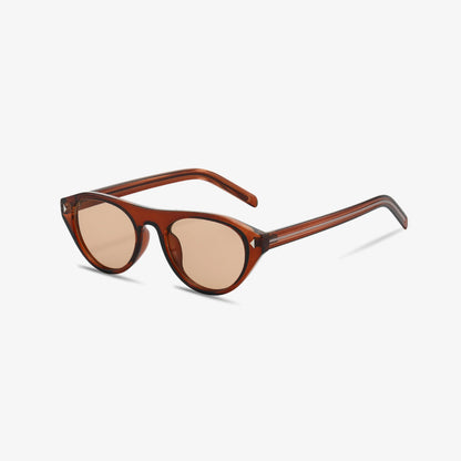 Como Retro Oval Sunglasses