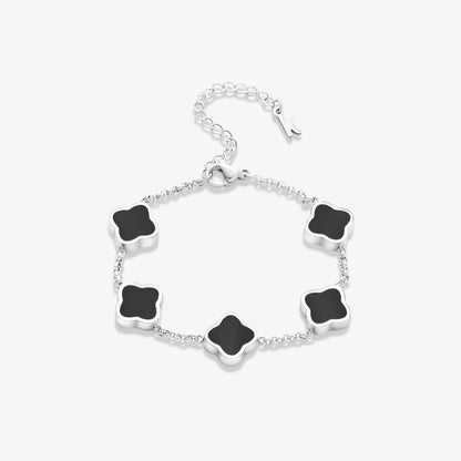 Men's Clover Bracelet - Waterproof & Tarnish-Free
