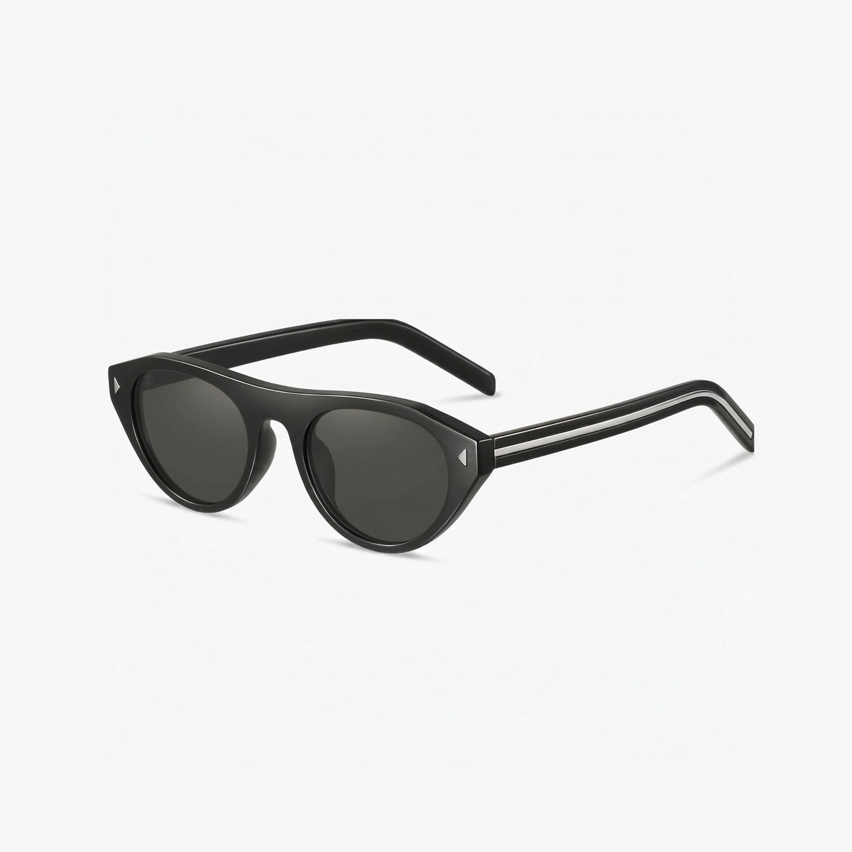 Como Retro Oval Sunglasses