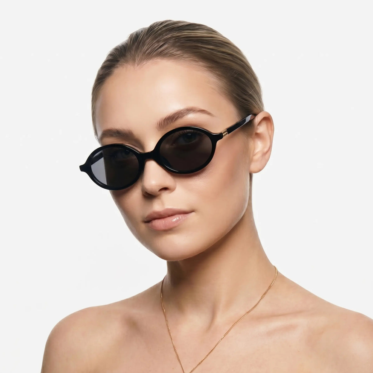 Côte Vintage Oval Sunglasses